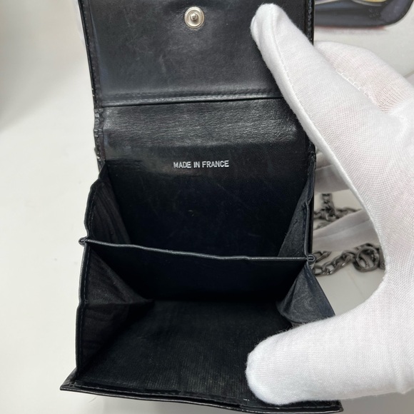 Chanel Wallet black enamel - Picture 6 of 13